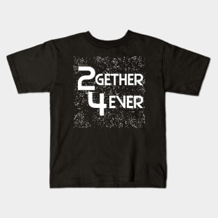 2024... together forever Kids T-Shirt